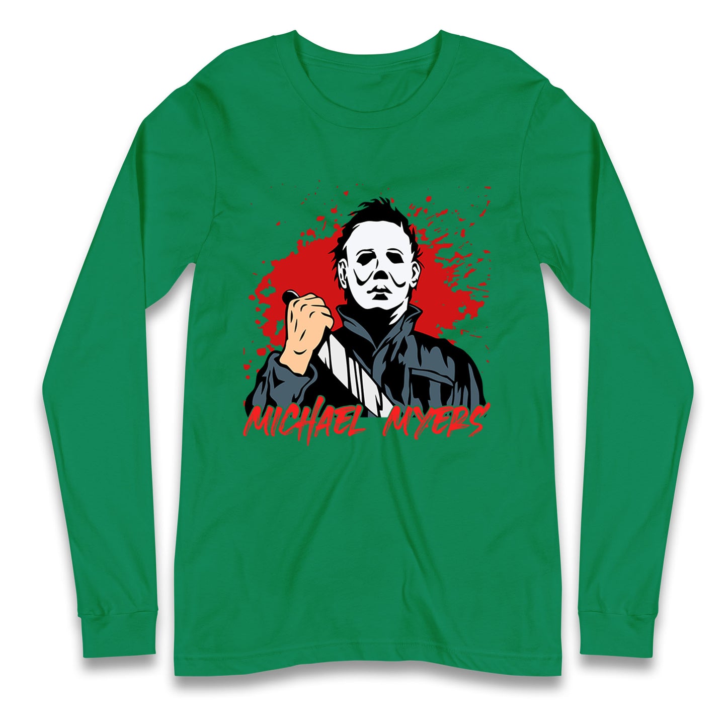 Michael Myers Horror Halloween Long Sleeve T Shirt