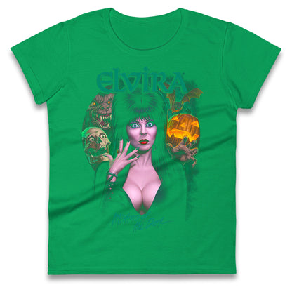Elvira Mistress Of The Dark Ladies T Shirt