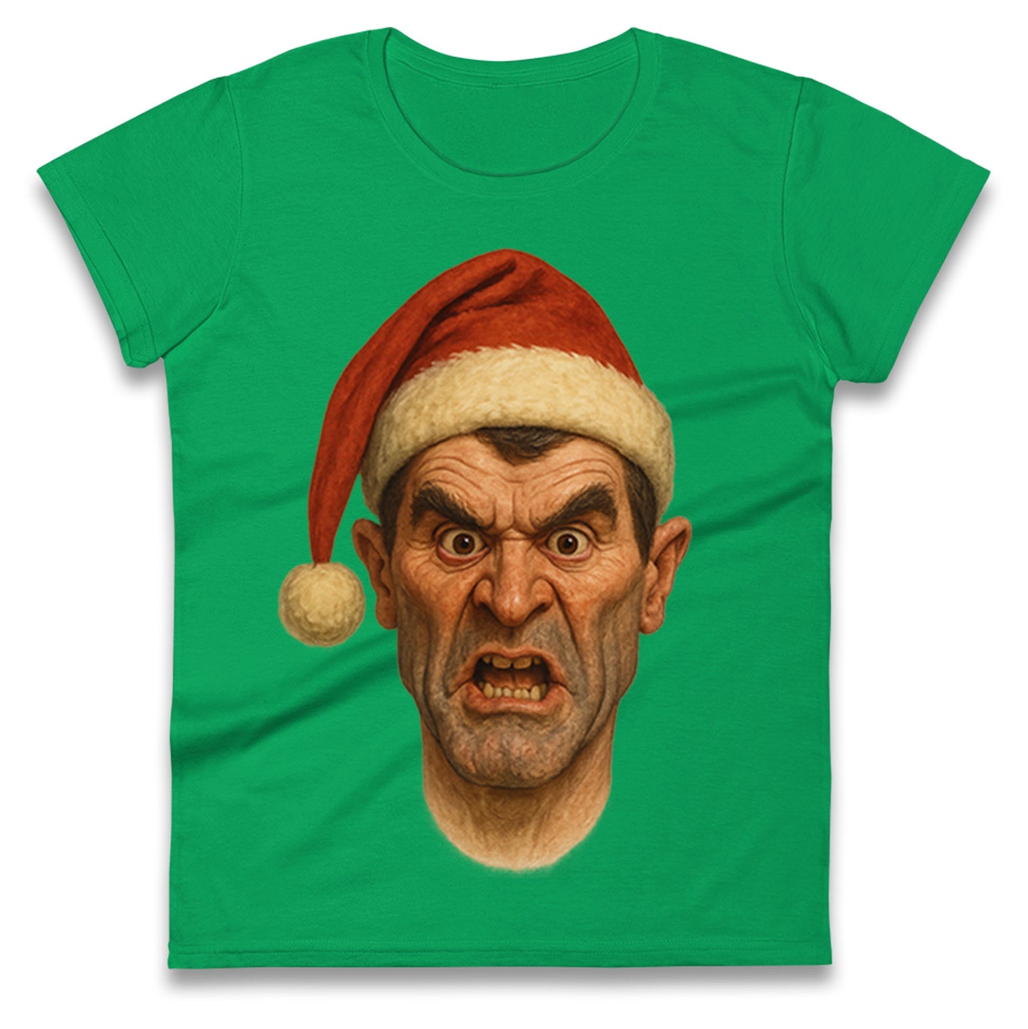 Roy Keane Xmas Ladies T Shirt