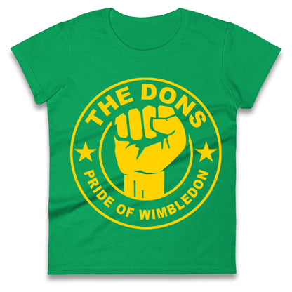 AFC Wimbledon Football Ladies T Shirt