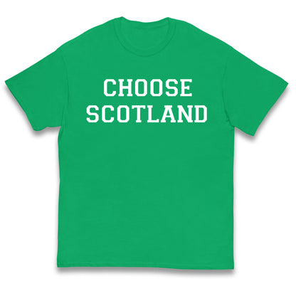Choose Scotland World Cup TV Advert Kids T Shirt