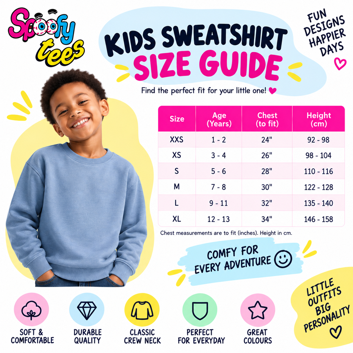 Balls Deep in Christmas Spirit Christmas Kids Jumper Size Guide