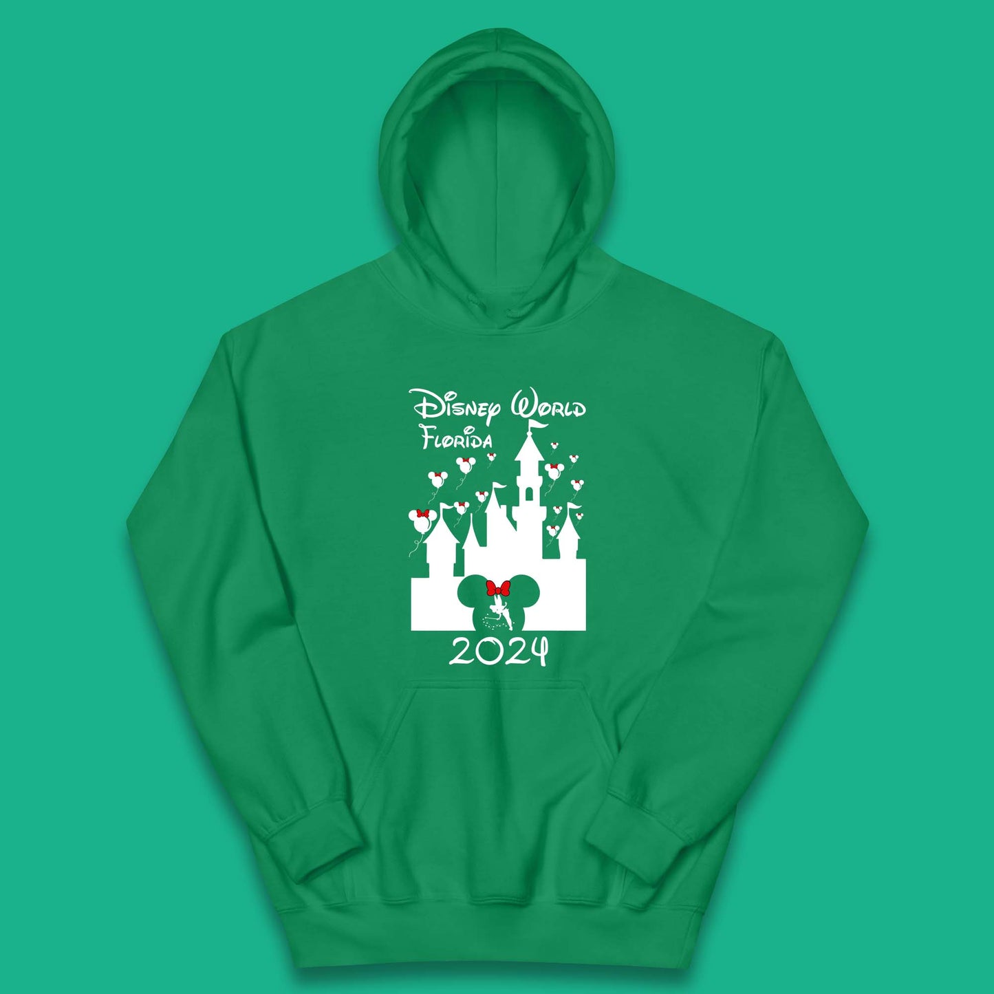 Disney World Florida 2024 Kids Hoodie
