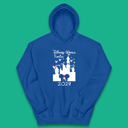 Disney World Florida 2024 Kids Hoodie
