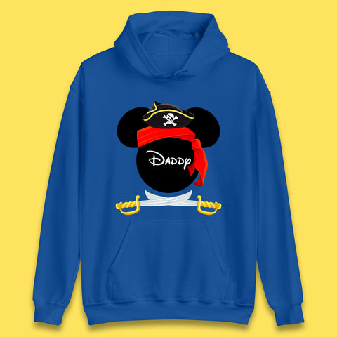 Disney Pirate Mickey Mouse Pirate Minnie Mouse Head Disney World Pirate Swords Cruise Trip Magical Kingdom Unisex Hoodie