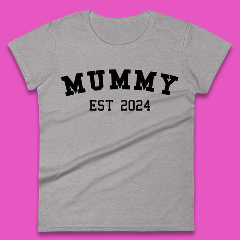 Personalized Mummy Mini Mother's Day Womens T-Shirt