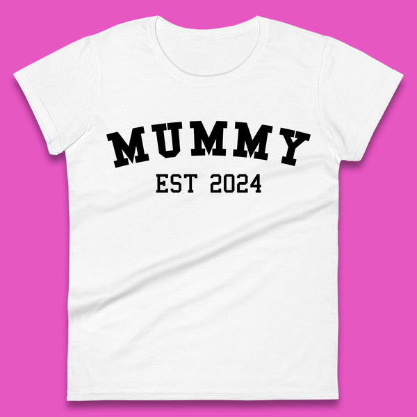 Personalized Mummy Mini Mother's Day Womens T-Shirt
