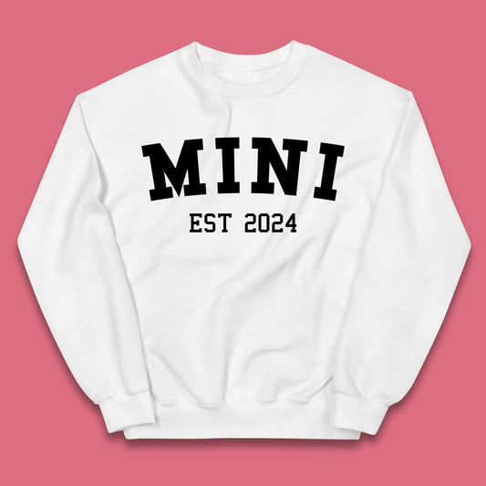 Personalized Mummy Mini Mother's Day Kids Jumper