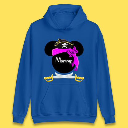 Disney Pirate Mickey Mouse Pirate Minnie Mouse Head Disney World Pirate Swords Cruise Trip Magical Kingdom Unisex Hoodie