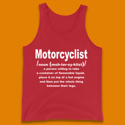 Motorcycle Tank Top Mens
