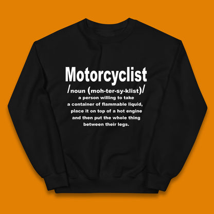 Childrens Motorbike Sweater