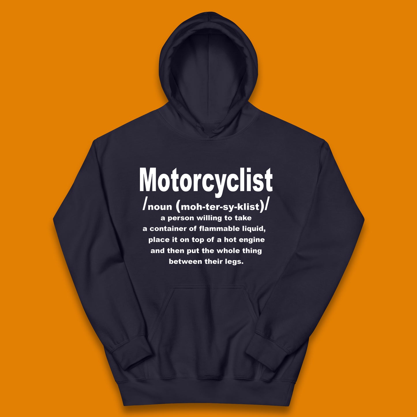 Kids Motorcycle Hoodie