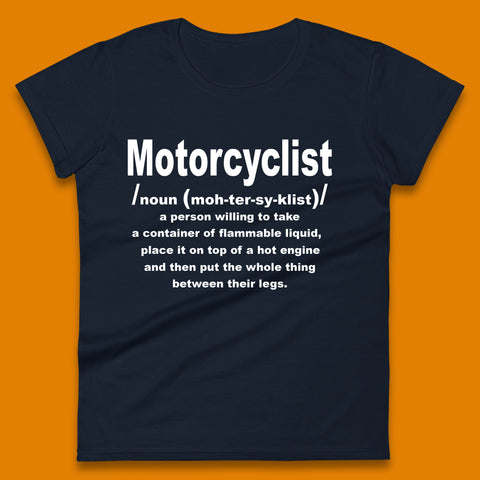 Ladies Motorbike T-Shirt