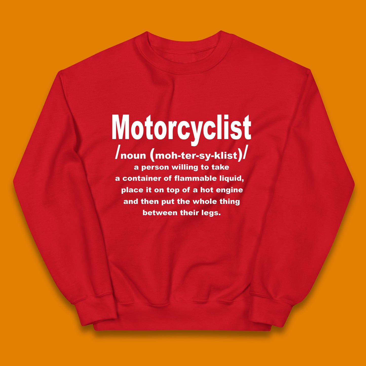 Childrens Motorbike Sweater