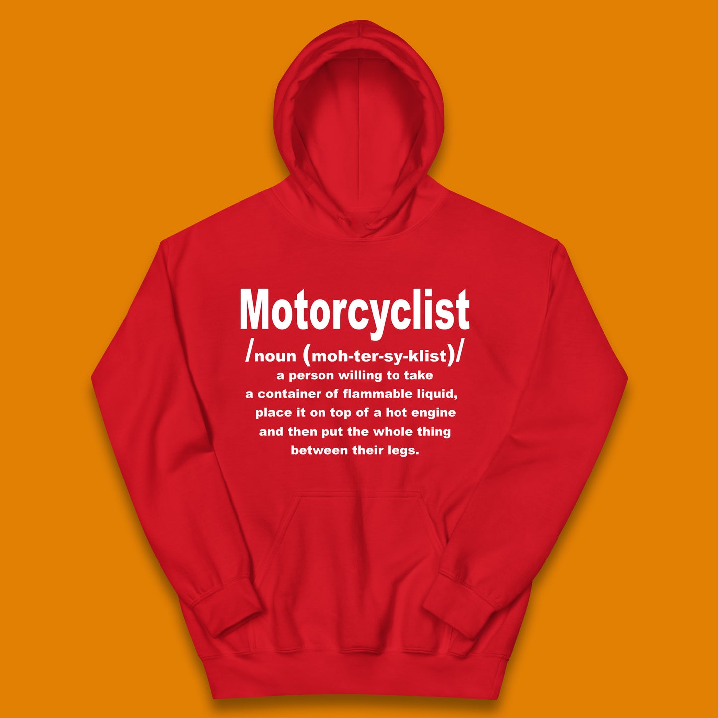 Kids Motorcycle Hoodie