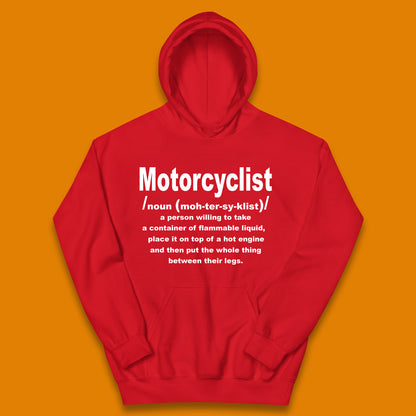 Kids Motorcycle Hoodie