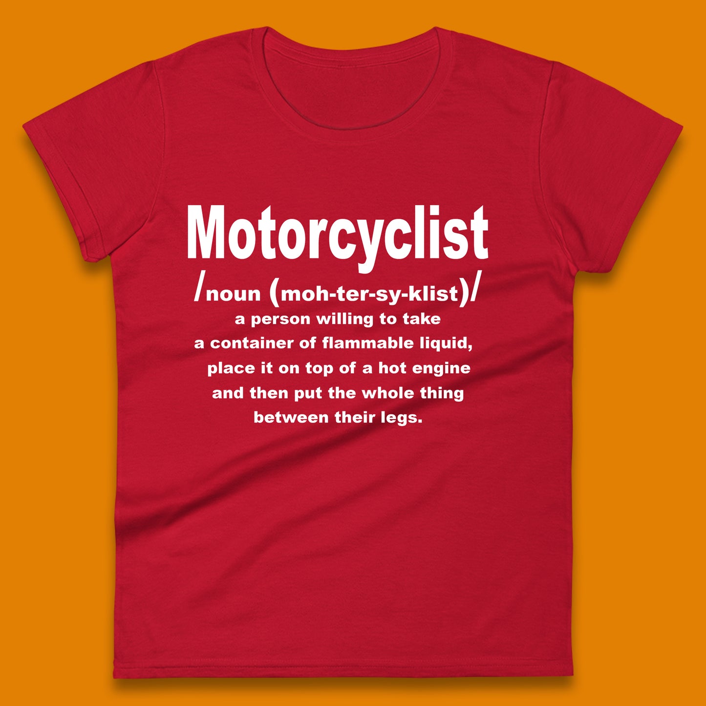 Ladies Motorbike T-Shirt