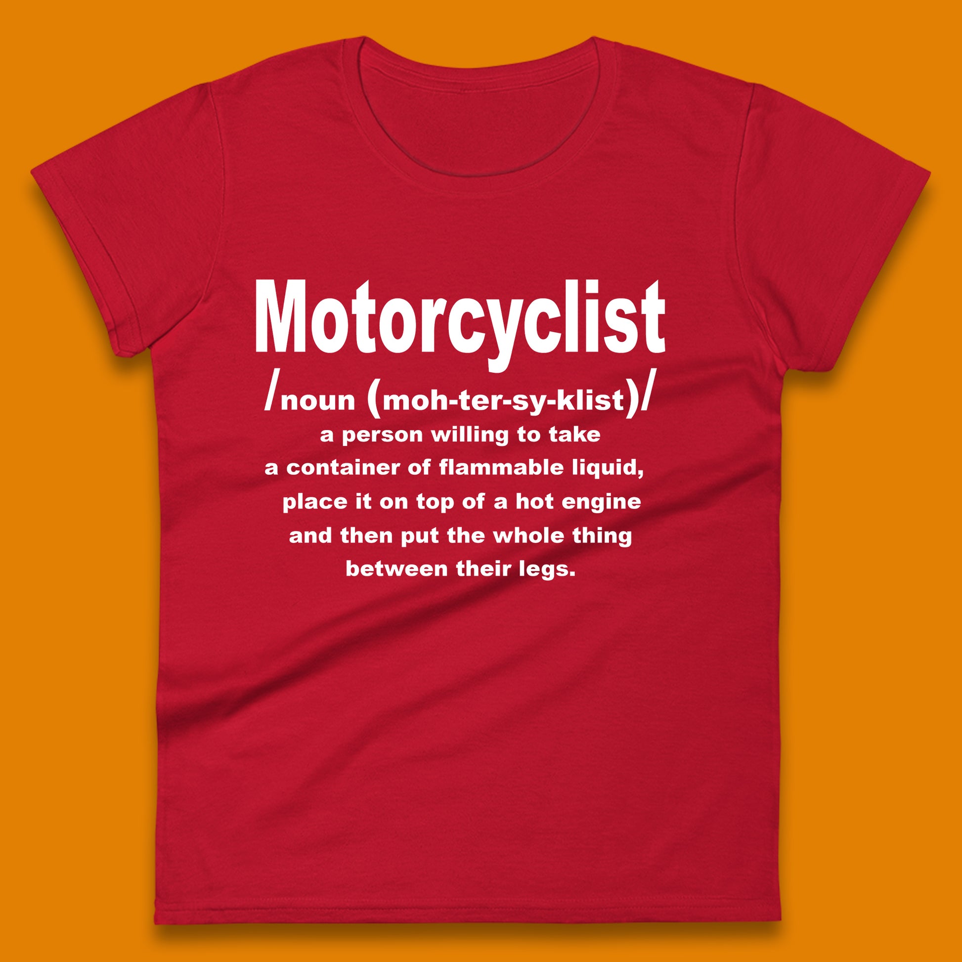 Ladies Motorbike T-Shirt