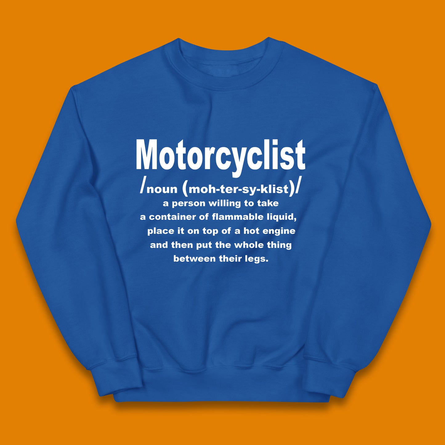 Childrens Motorbike Sweater