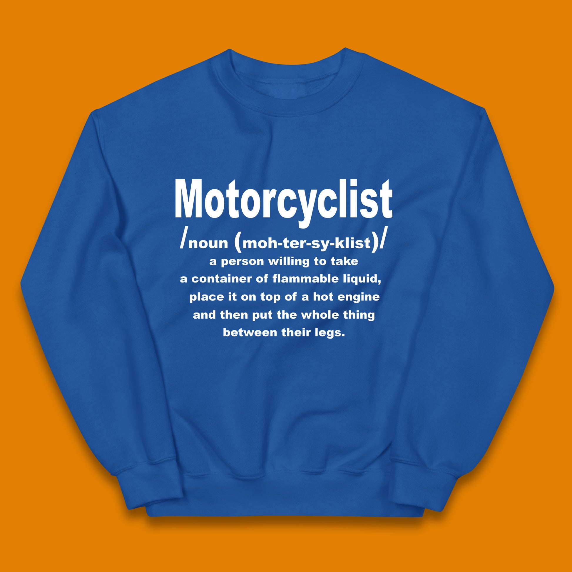 Childrens Motorbike Sweater