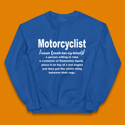 Childrens Motorbike Sweater