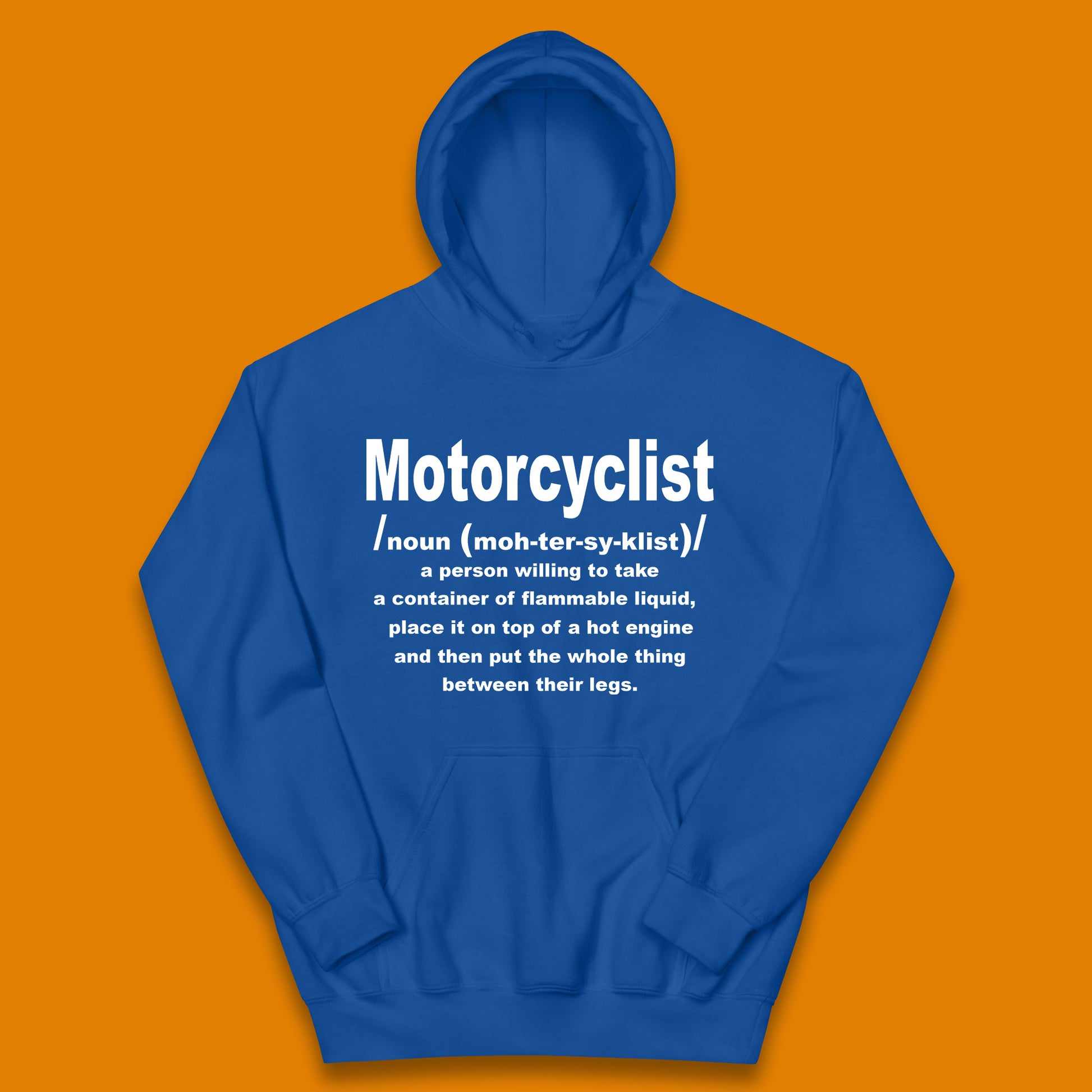 Kids Motorcycle Hoodie