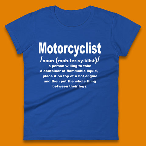 Ladies Motorbike T-Shirt