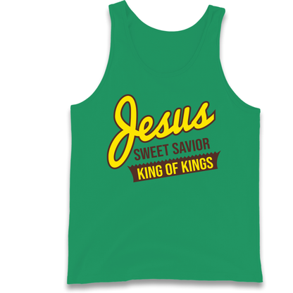 Jesus Sweet Saviour King of Kings Tank Top