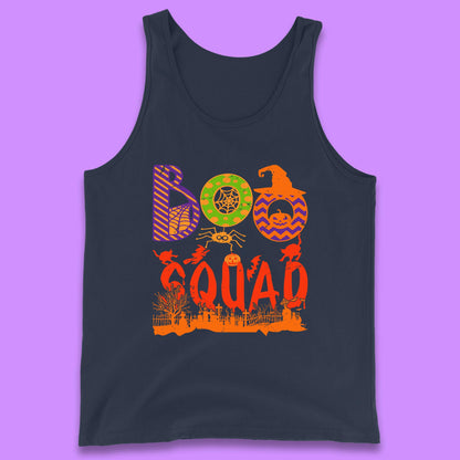 Boo Squad Halloween Matching Costume Horror Boo Crew Tank Top