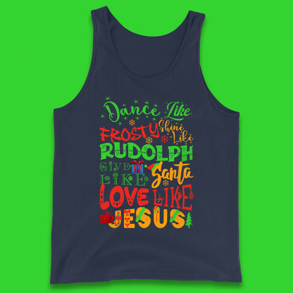 Dance Like Frosty Christmas Tank Top