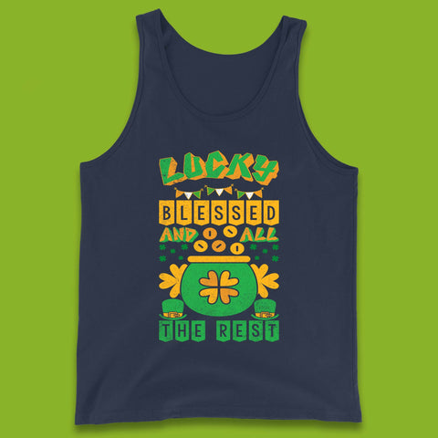 Lucky Blessed and All the Rest Tank Top