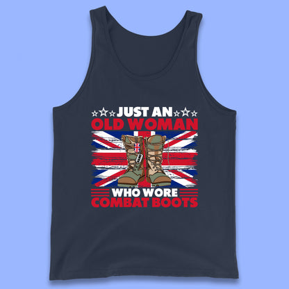 Personalised Just An Old Woman Tank Top