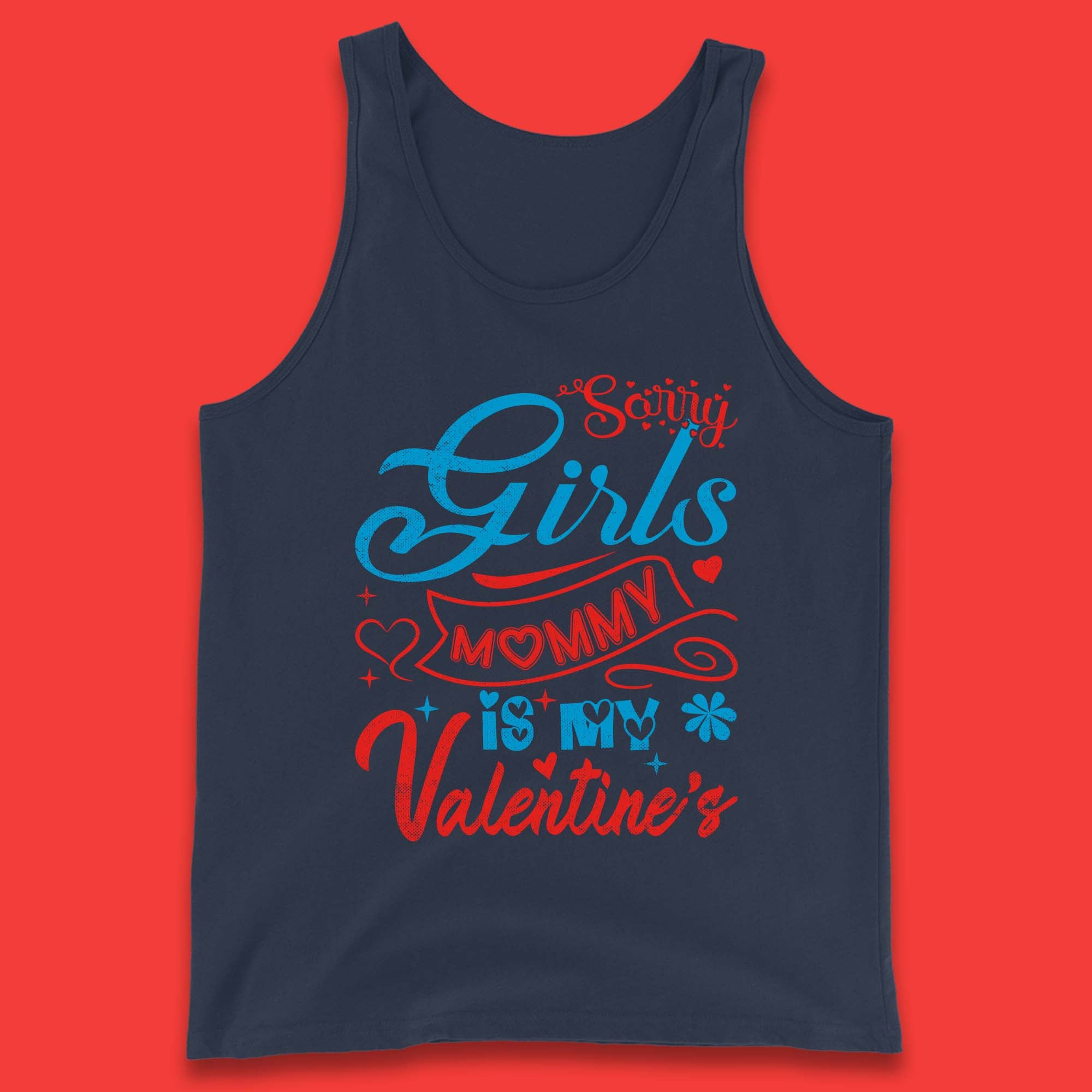 Mommy Is My Valentine Tank Top