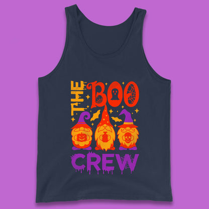 The Boo Crew Halloween Gnomes Squad Horror Scary Spooky Matching Costume Tank Top