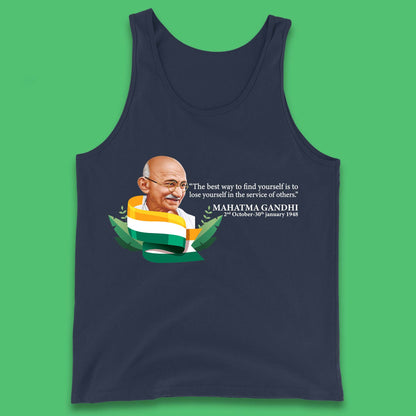 Mahatma Gandhi Quotes Tank Top