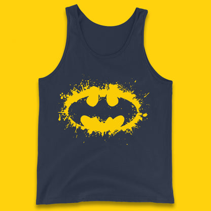 Superheros DC Comics Batman Basic Logo Action Adventure Movie Character Tank Top