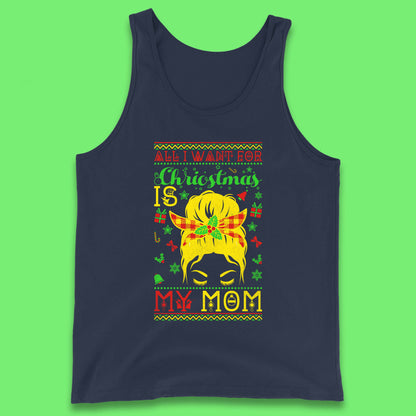mom christmas tank top