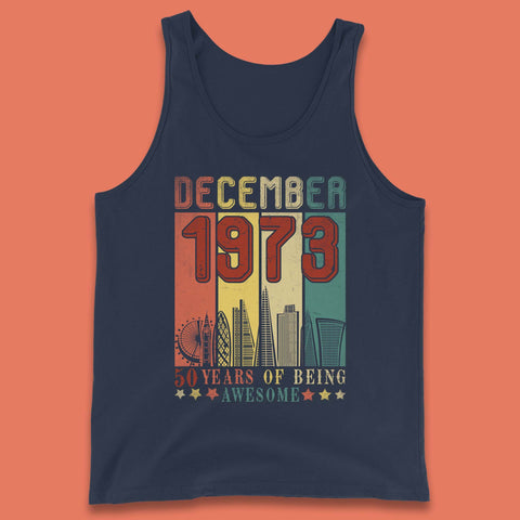 50 Years Of Being Awesome 1973 Tank Top