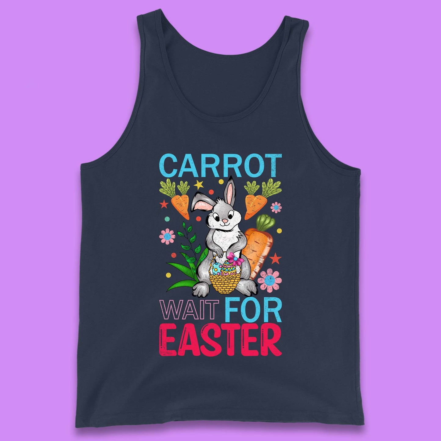 Carrot Wait For Easter Tank Top