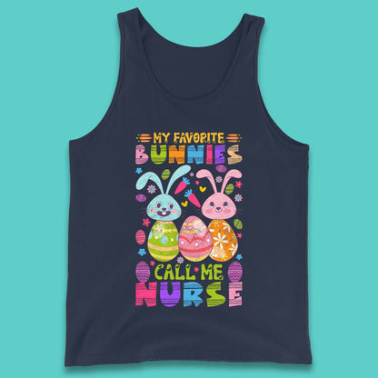 My Favorite Bunnies Call Me Nurse Tank Top