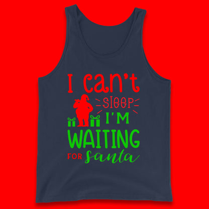 Christmas Waiting For Santa Tank Top