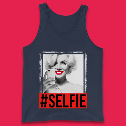 Marilyn Monroe #selfie American Actress Model Singer Hollywood Stars Tank Top