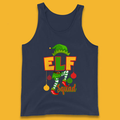 elf squad christmas tank top