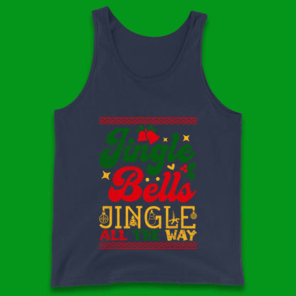 jingle bell christmas tank top
