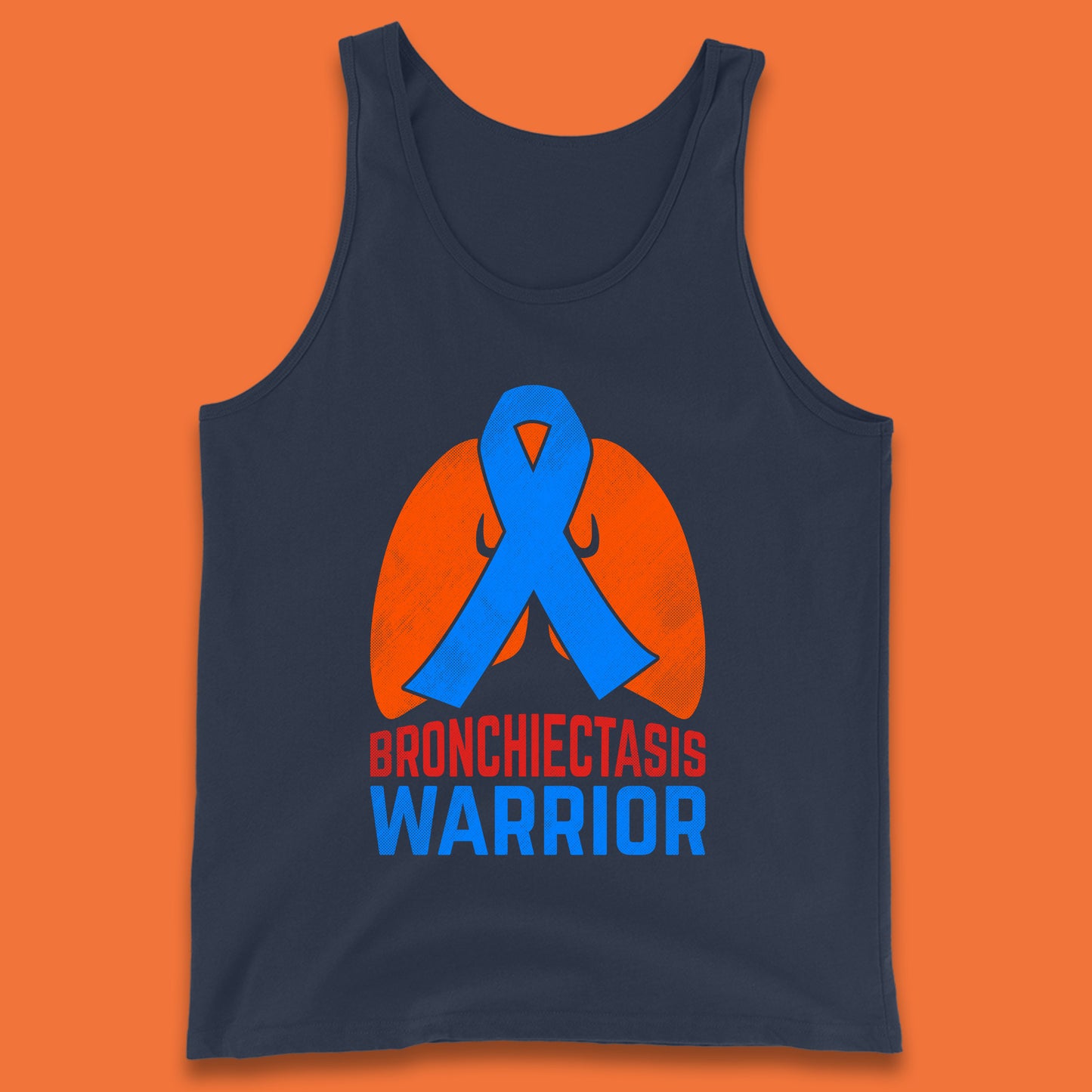 Bronchiectasis Warrior Support Unbreakable Awareness Survivor Tank Top
