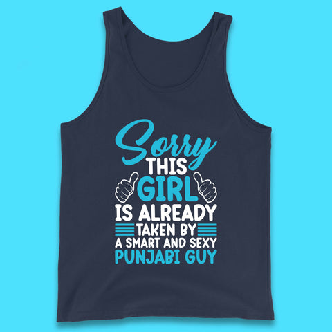 Sorry This Girl Is Already Taken By A Smart And Sexy Punjabi Guy Tank Top