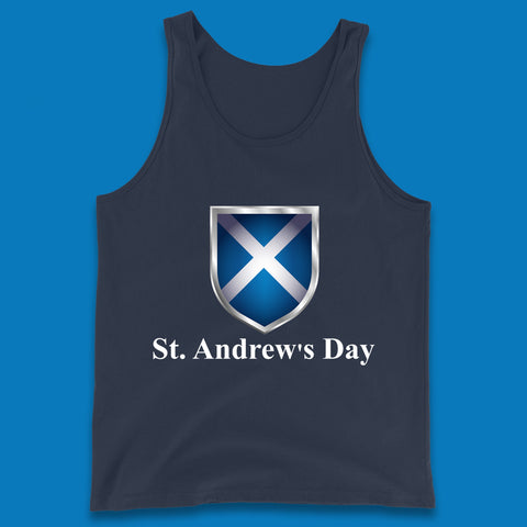 St. Andrew's Day Scotland Flag Scottish Flag Proud to be Scottish Feast of Saint Andrew Tank Top