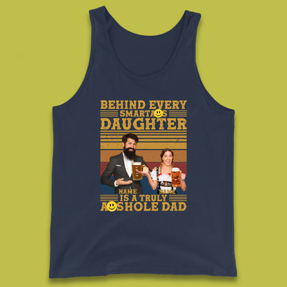 Personalised Truely Asshole Dad Tank Top