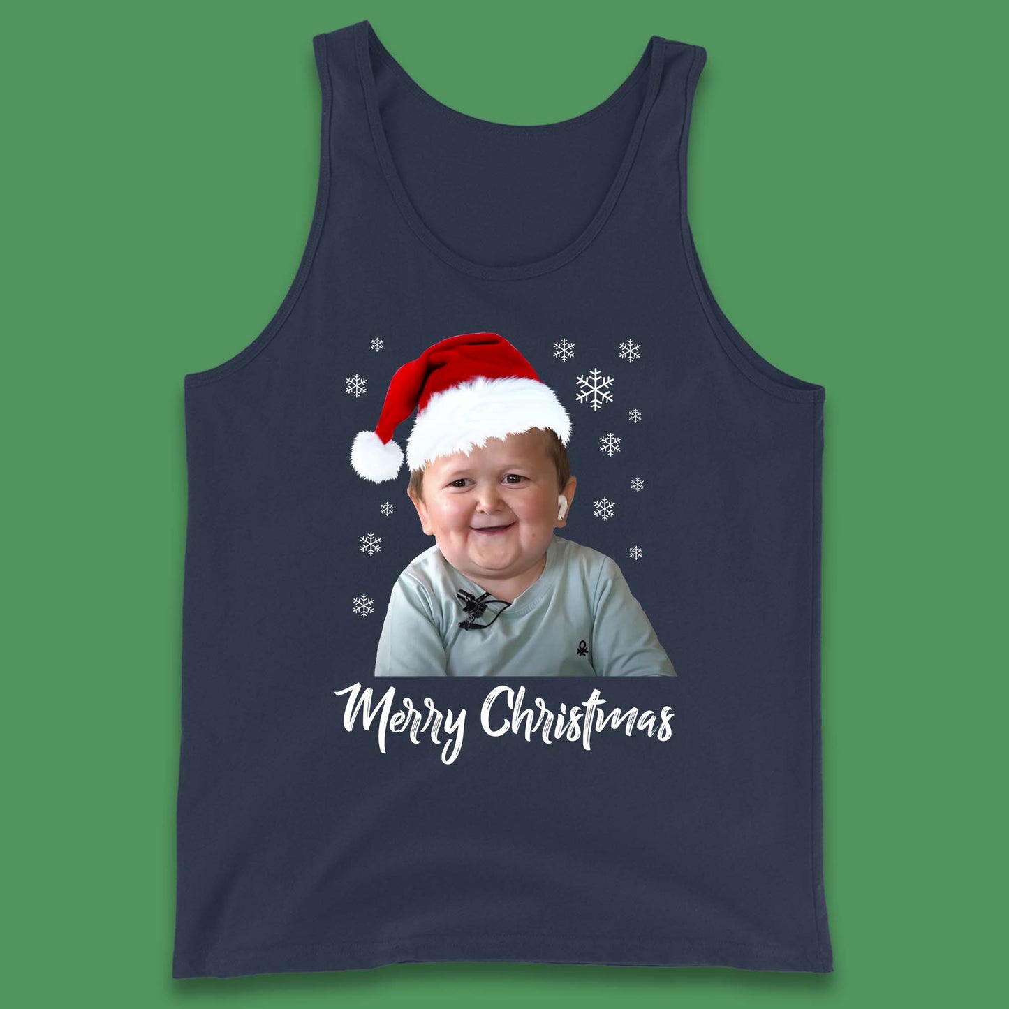 Santa Hasbulla Merry Christmas Tank Top