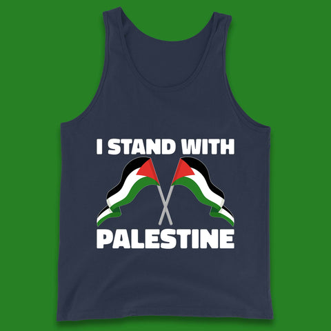 I Stand With Palestine Palestinian Flag Save Palestine Support Gaza Tank Top
